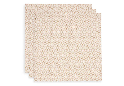 Lange gaze de Coton Small 70x70cm Soft Plumes (3pack) - JOLLEIN