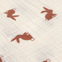 Lange mousseline M (3 pcs) Little Forest Lapin - LASSIG