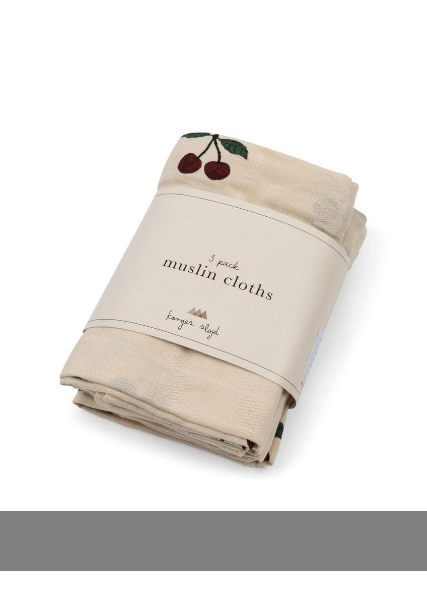 Lange pack de 3 ma grande cerise - Konges Sløjd KS101370 P00049 5715404310567