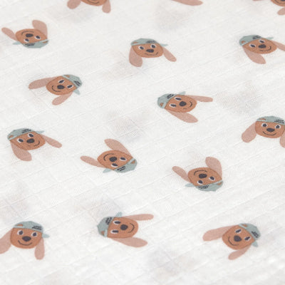Langes bio coton (3 pcs) 60 x 60 cm Tiny Team chien - LASSIG