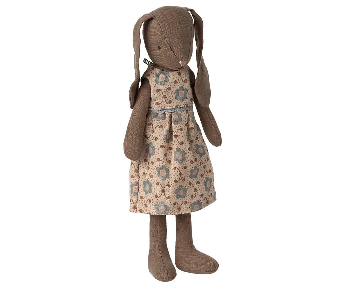 Lapin Bunny taille 2 Marron Robe - MAILEG 16-5200-00 5707304144038