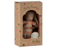 Lapin set Micro marron Dusty rose - MAILEG 16-5032-00 5707304149927