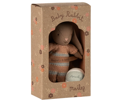 Lapin set Micro marron Dusty rose - MAILEG 16-5032-00 5707304149927