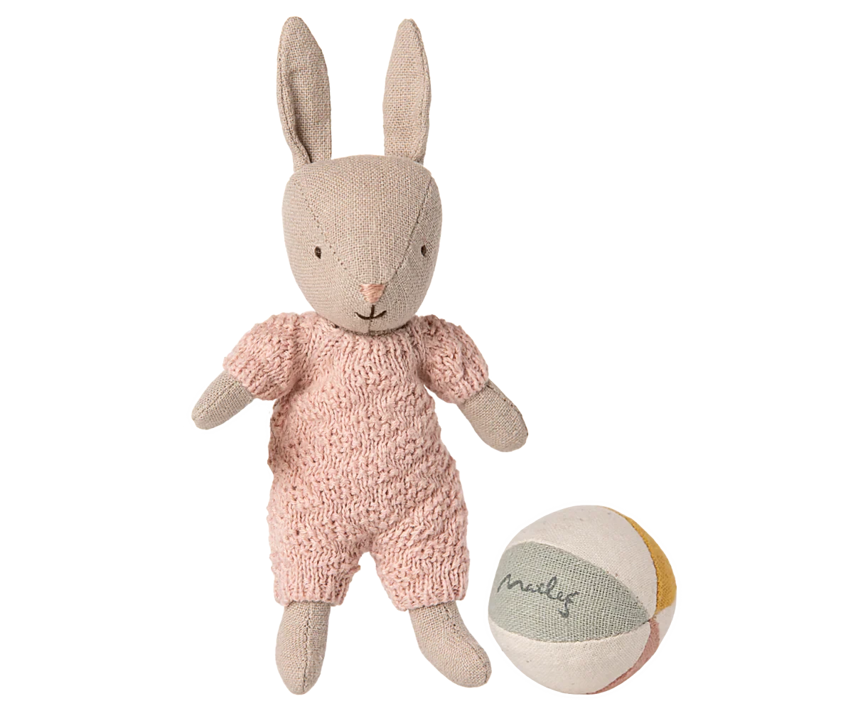 Lapin set Micro sable rose - MAILEG 16-5033-00 5707304149934