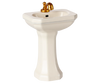 Lavabo de salle de bain, Souris - Blanc Off white - MAILEG 11-5134-00 5707304148241
