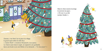 Le Noel de moustache - AUZOU AL190085-4 9782733883020