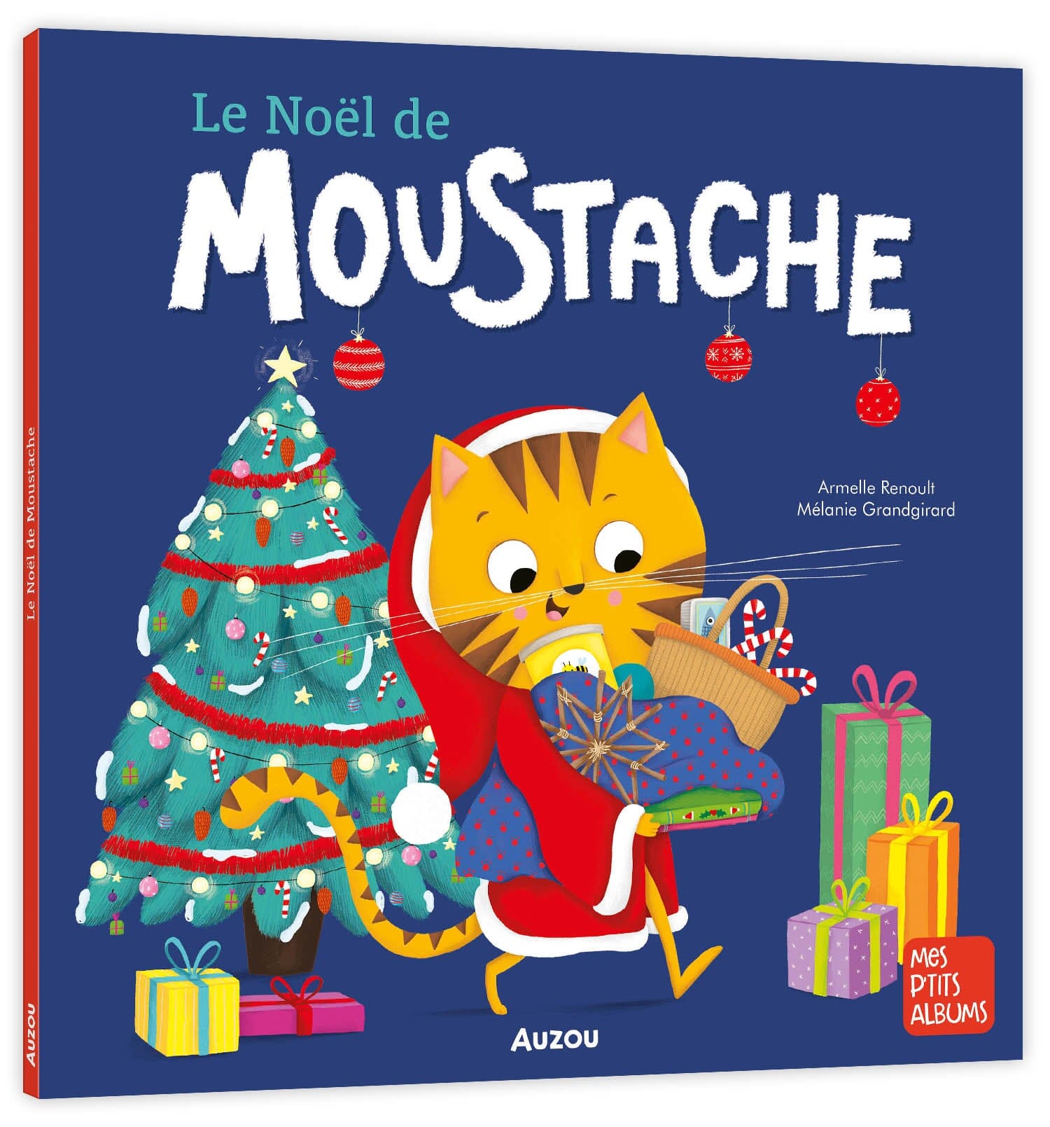 Le Noel de moustache - AUZOU AL190085-4 9782733883020