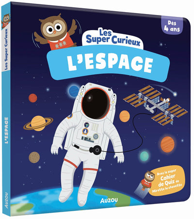 Les super curieux l'espace - AUZOU DO220009-1 9791039521536