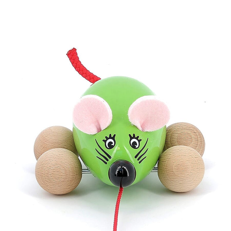 Lisa la souris verte à tirer - VILAC 2050G 30487000205032