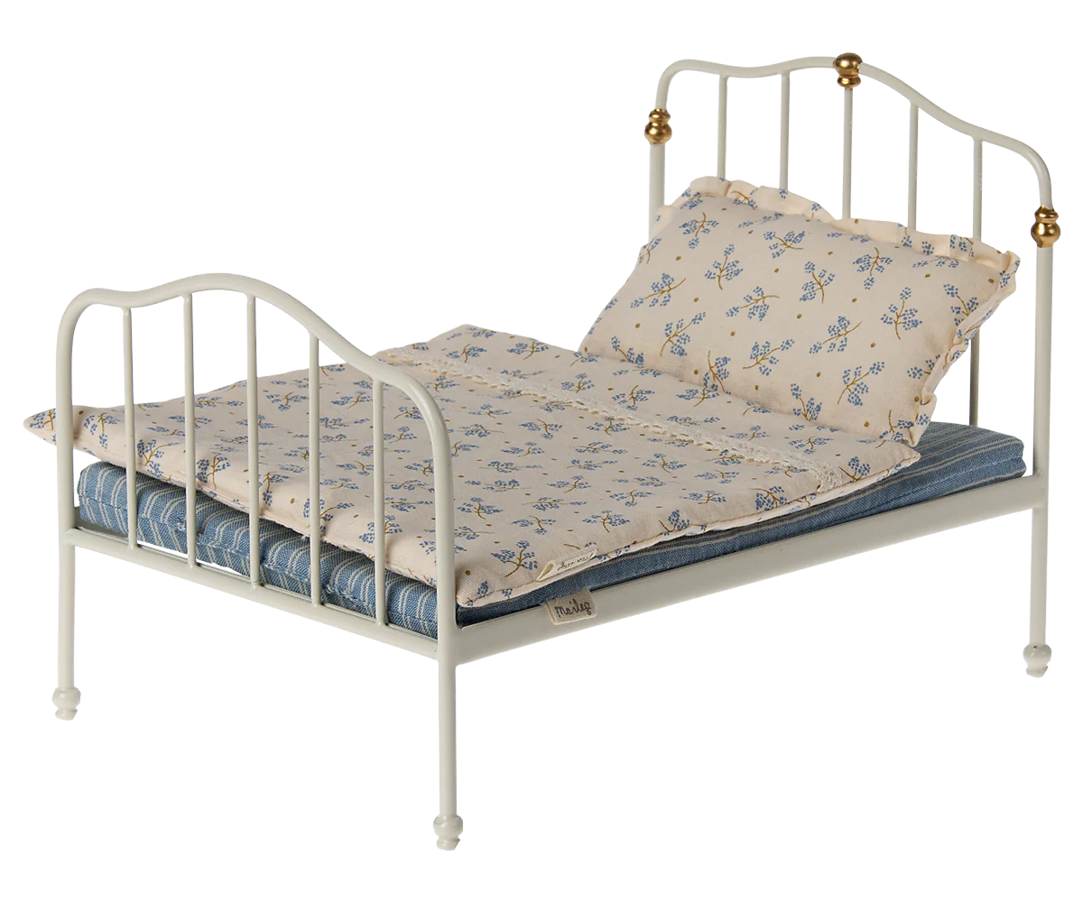 Lit miniature en metal souris off white - MAILEG 11-2119-00 5707304122616