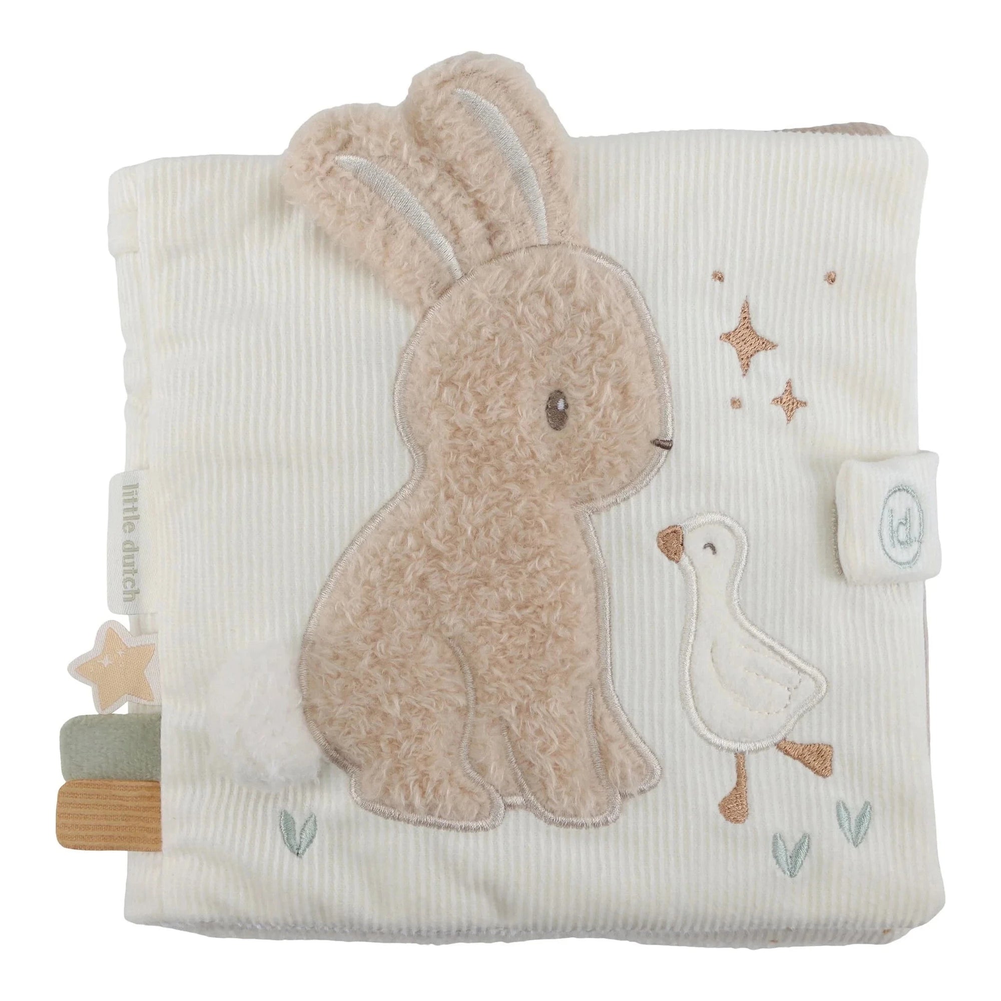 Livre d'activités tissu lapin et oie - LITTLE DUTCH LD8407 8713291884076