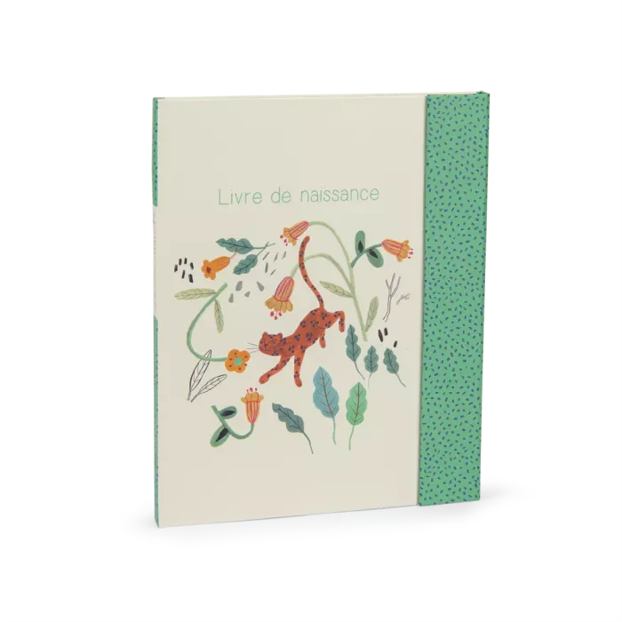 Livre de naissance la fôret Mawa (80 pages) - MOULIN ROTY 