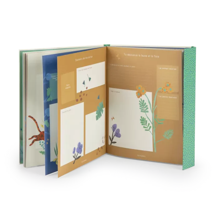 Livre de naissance la fôret Mawa (80 pages) - MOULIN ROTY 