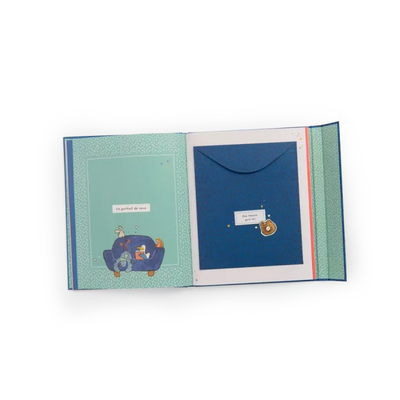 Livre de naissance Puce et Pilou - Moulin Roty 684033 3575676840337