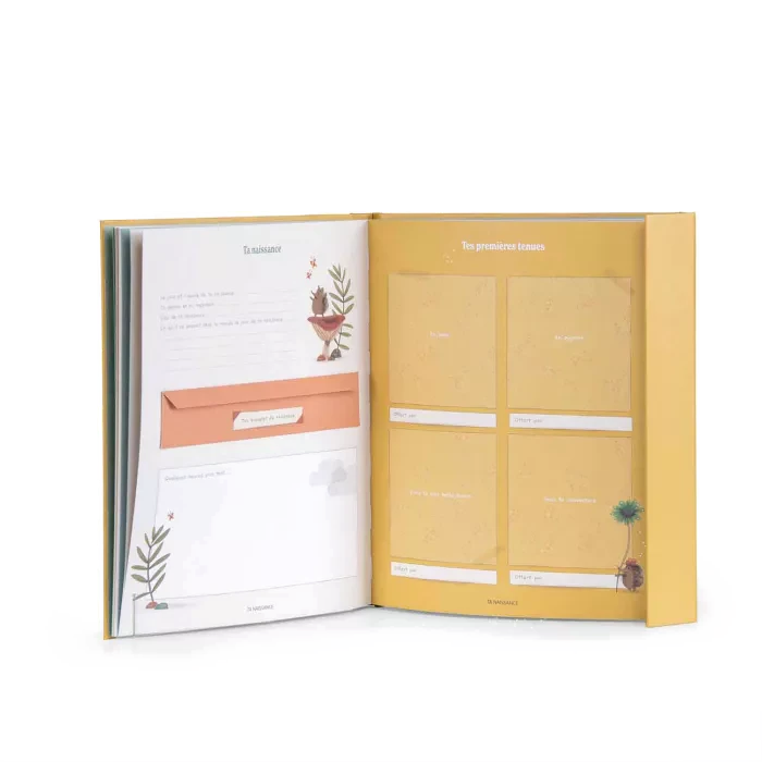 Livre de naissance Trois petits lapins (80 pages) - MOULIN ROTY 678085 3575676780855