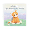 Livre Ginger, the Courageous Kitten Book - JELLYCAT BK4CK 670983161083