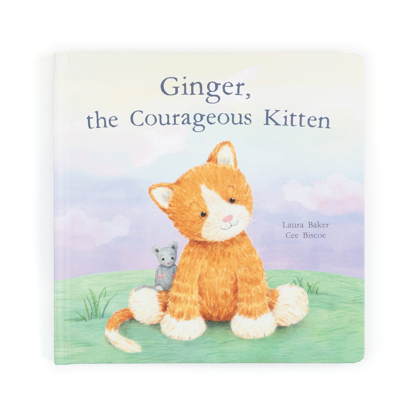 Livre Ginger, the Courageous Kitten Book - JELLYCAT BK4CK 670983161083