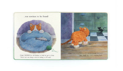 Livre Ginger, the Courageous Kitten Book - JELLYCAT BK4CK 670983161083