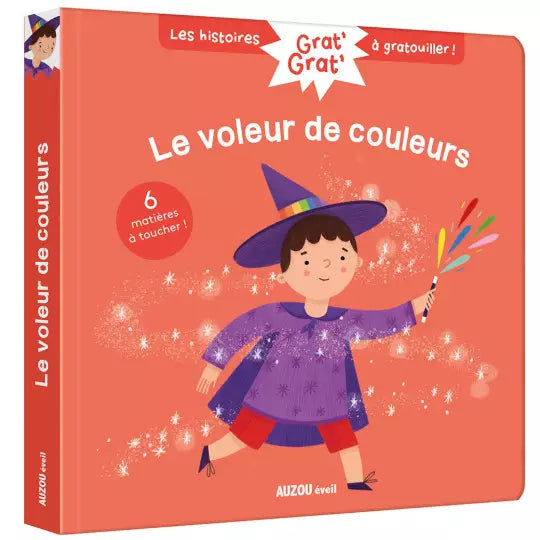 livre grat grat le voleur de couleurs - AUZOU 9782733878033 9782733878033
