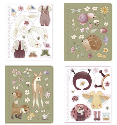 Livre Habille ton personnage Rosa & Friends Fairy Garden - LITTLE DUTCH 126324 8714274126329