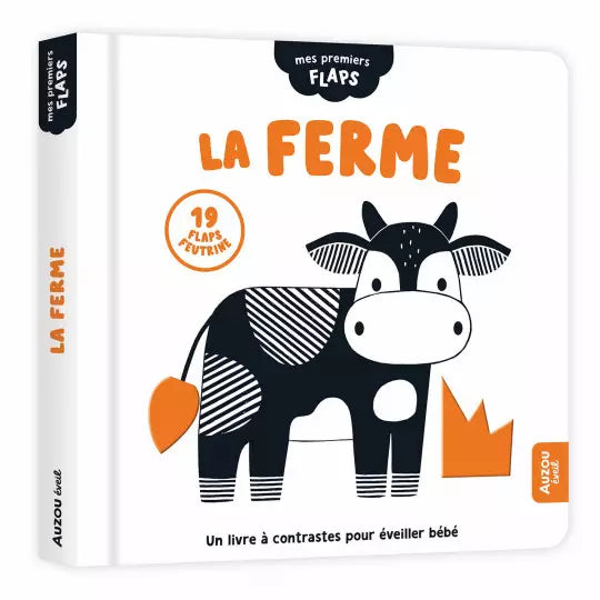 livre mes premiers flaps la ferme - AUZOU 9791039521963 9791039521963
