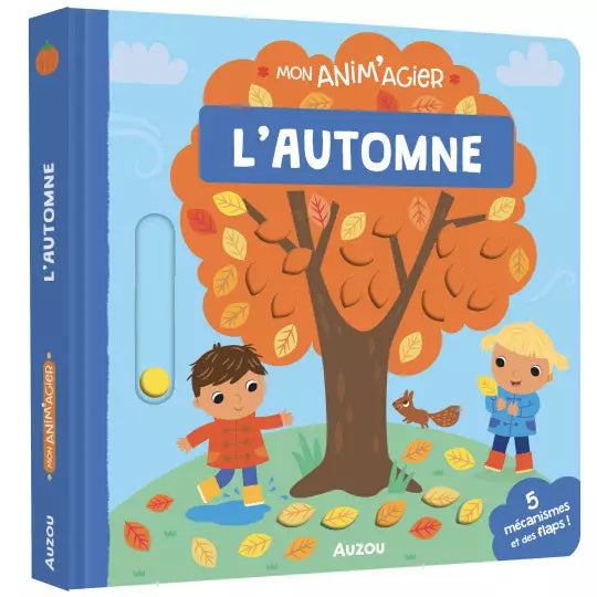 livre Mon anim'agier - L'automne - AUZOU 9782733897201 9782733897201