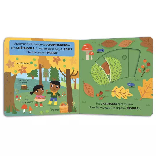 livre Mon anim'agier - L'automne - AUZOU 9782733897201 9782733897201