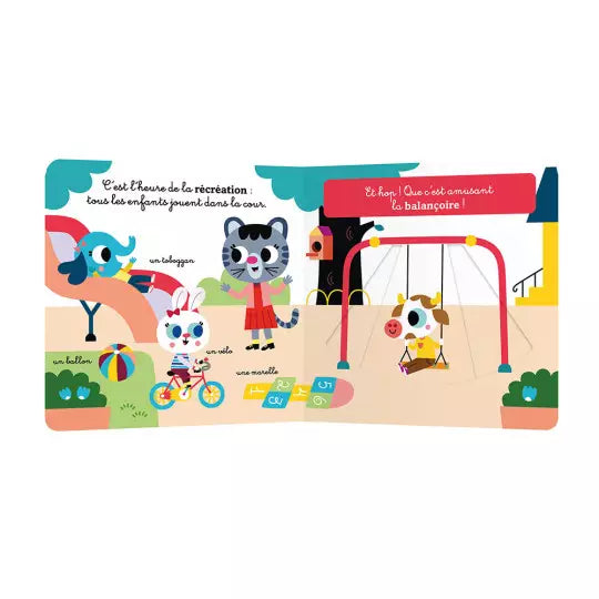 livre Mon anim'agier - L'école - AUZOU 9782733881842 9782733881842