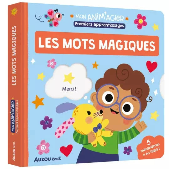 Livre Mon anim'agier - Les mots magiques - AUZOU 9791039552660