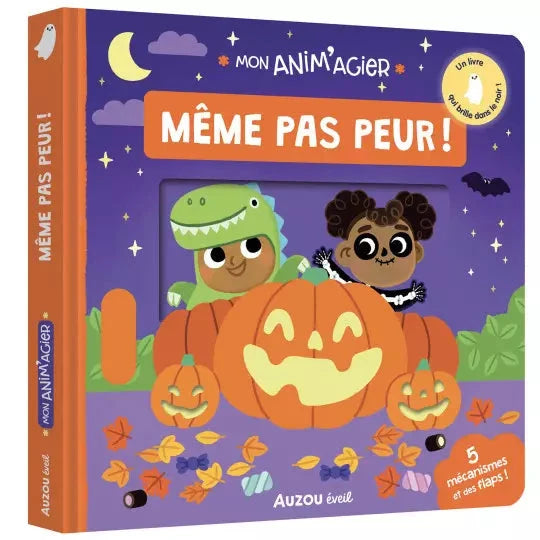 Livre Mon anim'agier - Même pas peur! - AUZOU 9791039540988