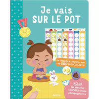 livre Mon anim'agier - premiers apprentissages je vais sur le pot - AUZOU 9782733891131 9782733891131