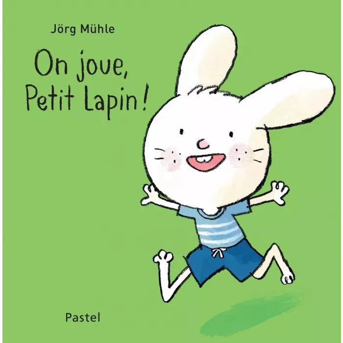 Livre on joue, petit lapin ! Ecole des loisirs - Moulin Roty 