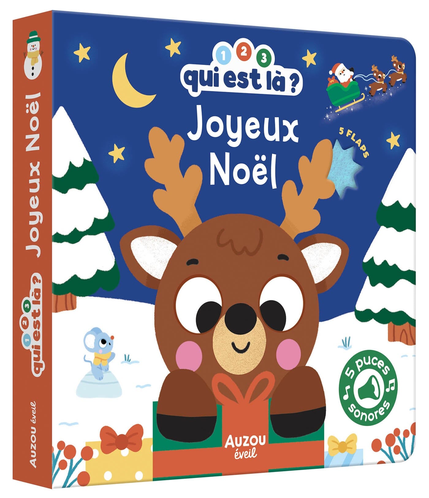 Livre qui est là ? joyeux Noel - AUZOU 001059423 9791039562744