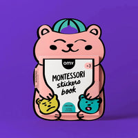 livre stickers Montessori Emotions - Omy
