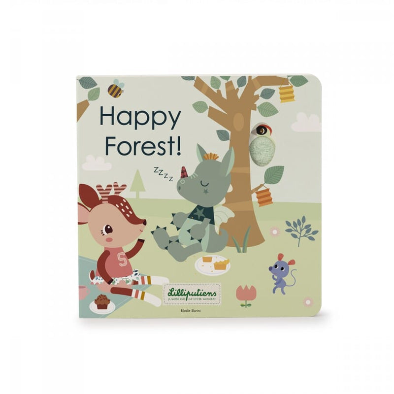 Livre tactile et sonore "Happy Forest" - LILLIPUTIENS 83475 9782390590293