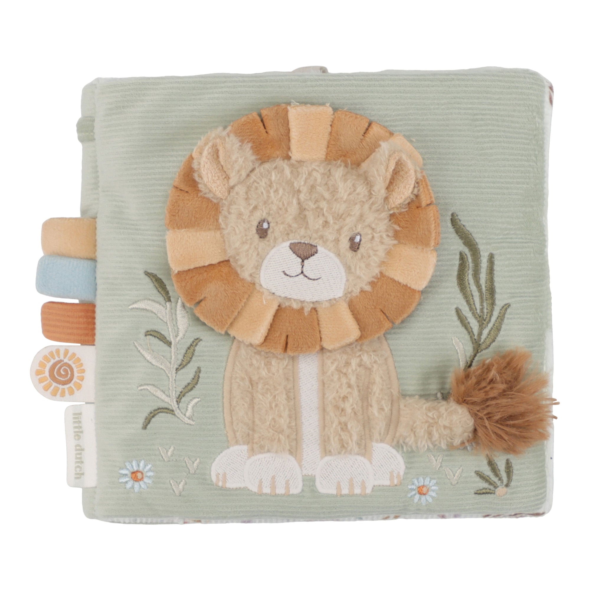 Livre tissu d'activités safari friends - LITTLE DUTCH