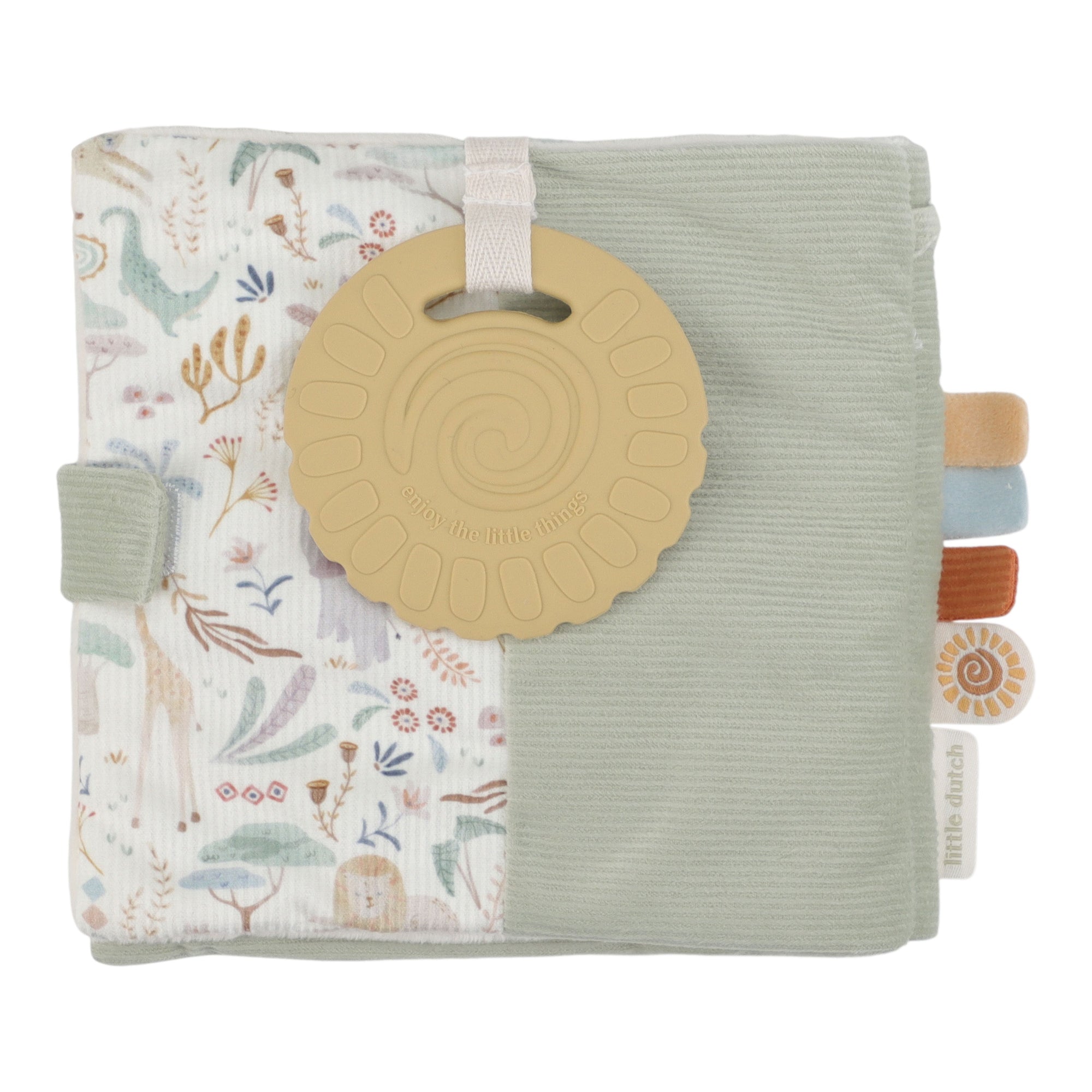 Livre tissu d'activités safari friends - LITTLE DUTCH