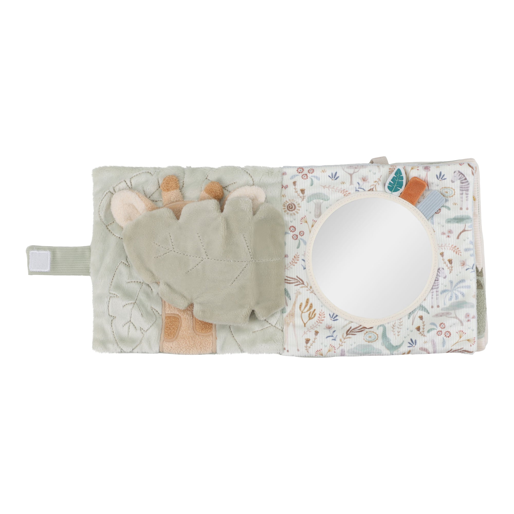 Livre tissu d'activités safari friends - LITTLE DUTCH