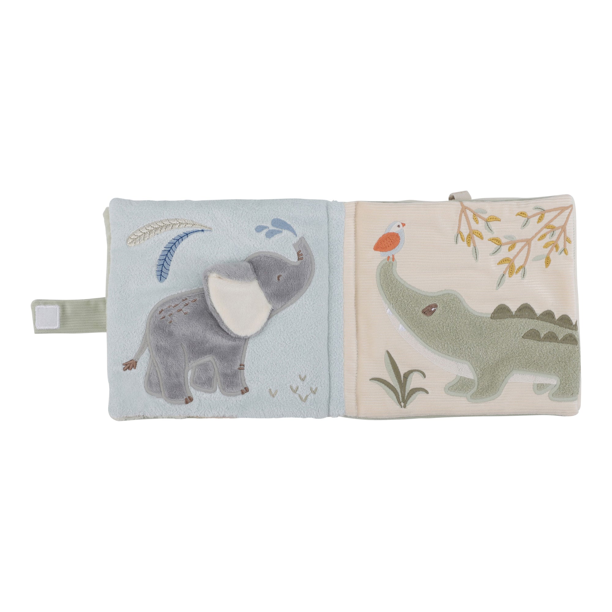 Livre tissu d'activités safari friends - LITTLE DUTCH