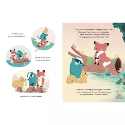 Livre Trois amis pour la vie - AUZOU 9791039546317
