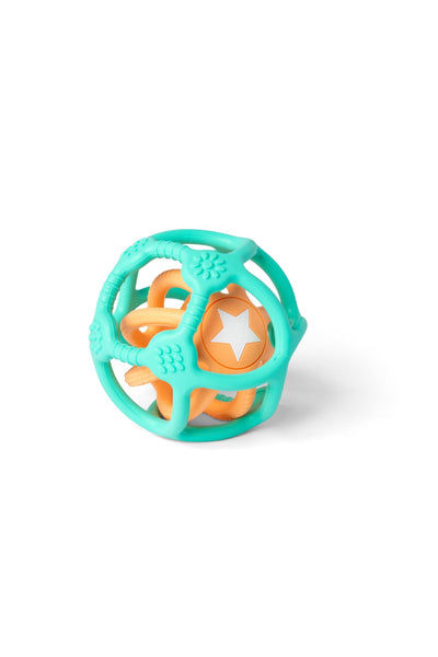 LOT DE 2 BALLES SENSORIELLES GREEN ET ORANGE - LITTLE L LL001-005 8437020510974