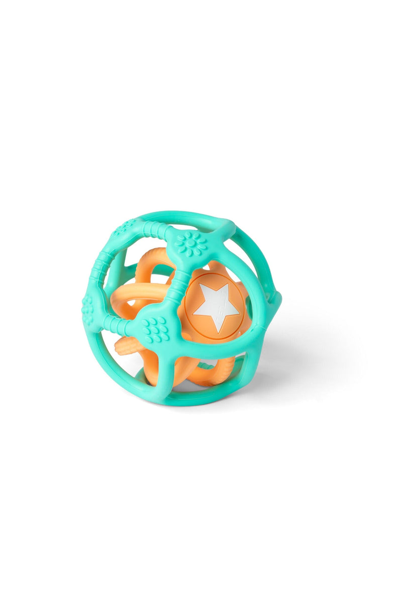 LOT DE 2 BALLES SENSORIELLES GREEN ET ORANGE - LITTLE L LL001-005 8437020510974