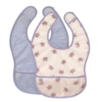 Lot de 2 bavoirs avec poche Tiny team cat - LASSIG 13110327043 4066239176769
