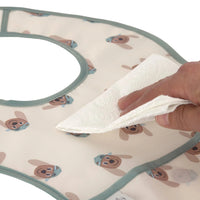 Lot de 2 bavoirs avec poche Tiny team dog - LASSIG 13110325025 4066239176776