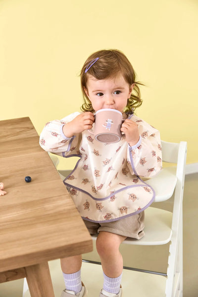 Lot de 2 bavoirs manches longues Tiny team cat - LASSIG 13110337043 4066239176783