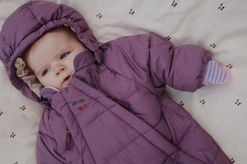 Lot de 2 moufles cherry/stripe KS103431 3715681094792