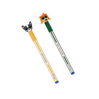 Lot de 2 stylos effaçables Bo-Bo - Teckel + Bouledogue français - MR. WONDERFUL