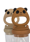 lot de 2 sucettes d’alimentation fruits CARAMEL/WARM CLAY - Konges Sløjd KS101858 S25137 5715404341288