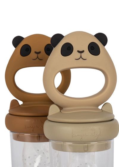 lot de 2 sucettes d’alimentation fruits CARAMEL/WARM CLAY - Konges Sløjd KS101858 S25137 5715404341288