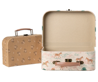 Lot de 2 valises fleurs/licornes- MAILEG 19-5532-00